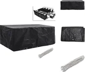 Pokrowce na meble ogrodowe - vidaXL Pokrowiec na meble ogrodowe 8 oczek 229x113x73 cm - Pokrowce ochronne na meble ogrodowe - miniaturka - grafika 1