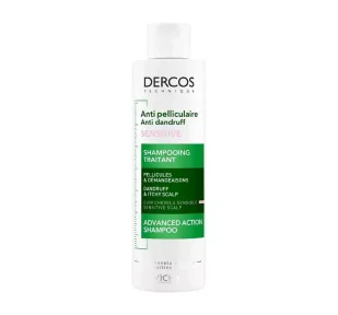 VICHY DERCOS TECHNIQUE SENSITIVE SZAMPON PRZECIWŁUPIEŻOWY DO WRAŻLIWEJ SKÓRY GŁOWY 200ML - Szampony do włosów - miniaturka - grafika 1