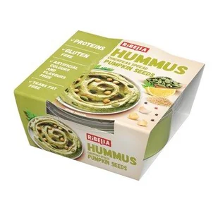 Ribella Hummus z pestkami dyni 200g - Koncentraty warzywne, przeciery - miniaturka - grafika 1