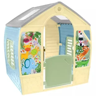 Mochtoys: domek z motywem zwierząt - Place zabaw - miniaturka - grafika 1