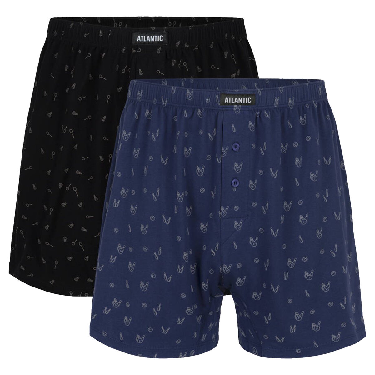 2-pack bokserki męskie luźne-m
