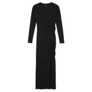 Sukienki - Cropp - Czarna sukienka z długim rękawem - Czarny - miniaturka - grafika 1