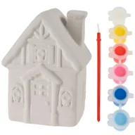 Zabawki kreatywne - Figurka Do Malowania Świąteczna Zestaw Malarski Prezent Mikołajki Dzieci - miniaturka - grafika 1