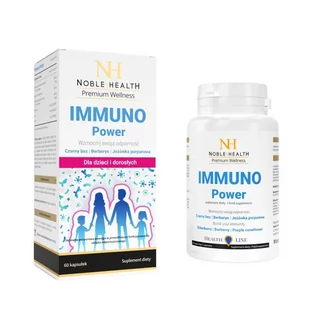 Noble Health Immuno Power - Witaminy i minerały - miniaturka - grafika 1