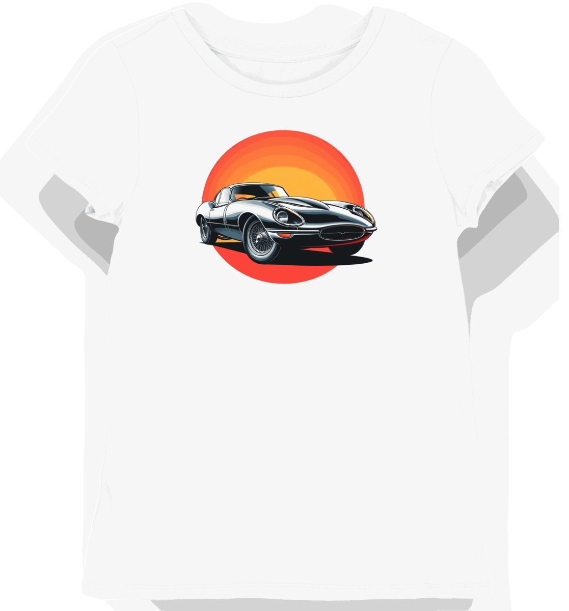 Koszulka damska biała z Klasycznym Jaguarem XS