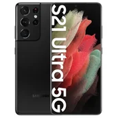 Telefony komórkowe - Samsung Galaxy S21 Ultra 5G 12/256GB Dual Sim Czarny - miniaturka - grafika 1