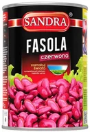 Pasztet i przetwory mięsne - Fasola czerwona Sandra puszka 425ml - miniaturka - grafika 1
