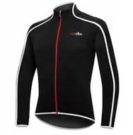 Kurtki rowerowe - Koszulka rowerowa zeroRH+ Prime LS FZ BLACK-WHITE - XXL - miniaturka - grafika 1