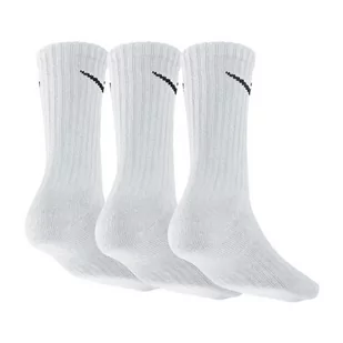 Skarpety NIKE Długie Białe Sportowe 3-pak Męskie SX4508-101 - Skarpetki damskie - miniaturka - grafika 2