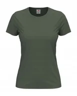 Koszulki i topy damskie - Koszulka damska T-shirt damski Classic-T ST2600 Real Grey S - miniaturka - grafika 1