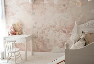 Dream Kids Rose Tapeta w Chmury i Ptaki - Wyposażenie pokoiku dziecięcego - miniaturka - grafika 1