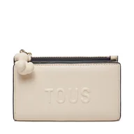 Portfele - Duży Portfel Damski TOUS Brenda 2002105601 Beżowy - miniaturka - grafika 1