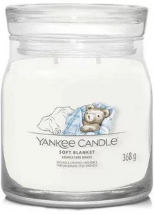 Yankee Candle Świeca zapachowa Soft Blanket średnia - Świece - miniaturka - grafika 1