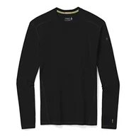 Koszulki i topy damskie - Smartwool Męskie topy termiczne Merino 250 Baselayer Crew Boxed, czarne, M - miniaturka - grafika 1