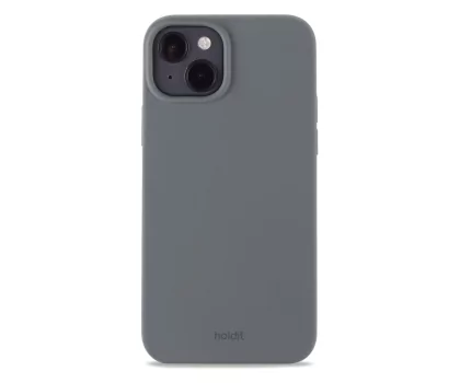 Holdit Silicone Case iPhone 14 Plus Space Gray