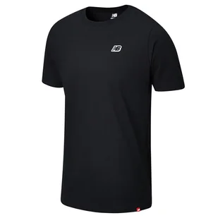Koszulka New Balance MT23600BK - czarna - Koszulki sportowe męskie - miniaturka - grafika 1