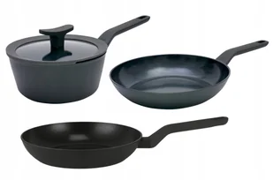 Zestaw BergHOFF Rondel 18 cm + Patelnia 24 cm + Patelnia 30 cm - Zestawy garnków i patelni - miniaturka - grafika 1