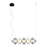 Lampy sufitowe - Testa lampa wisząca 1xLED/19W czarna PND-84938-4-BK - miniaturka - grafika 1
