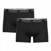Majtki męskie - Puma Bokserki Męskie Majtki Boxer 2P Czarne R.L - miniaturka - grafika 1