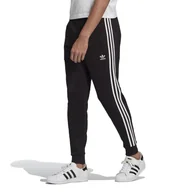 Spodnie sportowe męskie - Spodnie dresowe adidas Originals Adicolor Classics 3-Stripes Pants GN3458 - czarne - miniaturka - grafika 1
