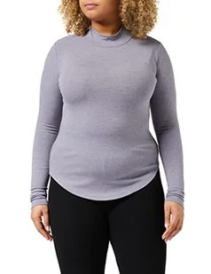Triumph Women's Climate Control LSL TOP Turtle Neck górna część piżamowa, ciemnoszary melanż, 38 - Koszulki i topy damskie - miniaturka - grafika 1