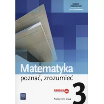 WSiP Matematyka Poznać zrozumieć 3 Podręcznik Zakres podstawowy - Alina Przychoda, Monika Strawa, Zygmunt Łaszczyk