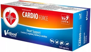 VETFOOD CARDIOFORCE 120 kapsułek serce pies kot - Suplementy i witaminy dla psów - miniaturka - grafika 1