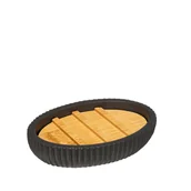 Mydelniczki i dozowniki mydła - Mydelniczka  MODERN COLOR z bambusową wkładką - miniaturka - grafika 1