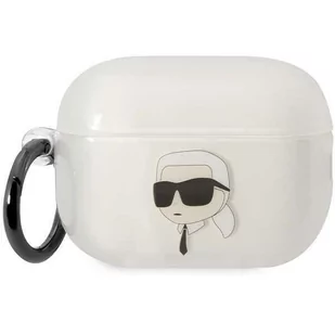 Karl Lagerfeld KLAP2HNIKTCT Airpods Pro 2 cover transparent  Ikonik Karl Lagerfeld - Akcesoria do słuchawek - miniaturka - grafika 1