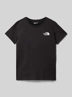 T-shirt z nadrukiem z logo - Koszulki dla chłopców - miniaturka - grafika 1