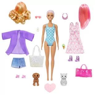 Mattel Barbie Kolorowa Maksiniespodzianka GPD55 - Lalki dla dziewczynek - miniaturka - grafika 1