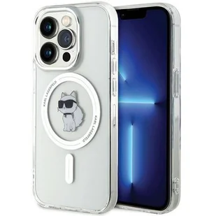 Karl Lagerfeld IML Choupette MagSafe - Etui iPhone 13 Pro (przezroczysty) - Etui i futerały do telefonów - miniaturka - grafika 1