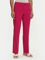 Spodnie damskie - Tatuum Spodnie materiałowe Laurania 2 T2507.144 Różowy Slim Fit - miniaturka - grafika 1