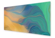 Dekoracje domu - Panel kuchenny HOMEPRINT Wir zielonych odcieniach 140x70 cm - miniaturka - grafika 1