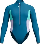 Stroje kąpielowe - Damski Strój Kąpielowy L/s Clrblck Zip 1 Pc rozmiar M - miniaturka - grafika 1