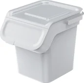 Kosze na śmieci - Kosz na śmieci Prosperplast do segregacji 20L szary - miniaturka - grafika 1