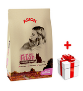 Sucha karma dla kotów - ARION Fresh Adult Cat Sensitive 12kg + niespodzianka dla kota GRATIS! - miniaturka - grafika 1