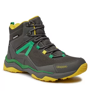 Trekkingi Kappa Kombat Thunder Md Wp 341F7LW Grey Charcoal / Green Pine A01 - Botki męskie - miniaturka - grafika 1