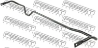 Układ zawieszenia - akcesoria - Stabilizator, zawieszenie Febest 0899-S11R - miniaturka - grafika 1