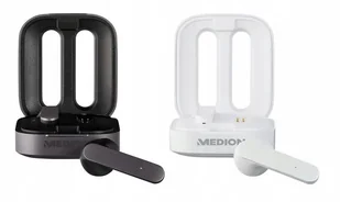 MEDION MD45204 BLUETOOTH 5.2 SŁUCHAWKI DOUSZNE TWS - Słuchawki - miniaturka - grafika 1