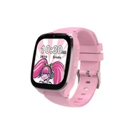 Smartwatch - Kiano Watch KID 4G LTE Różowy - miniaturka - grafika 1