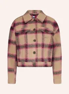Marynarki i żakiety damskie - Tommy Jeans Żakiet Pudełkowy pink - miniaturka - grafika 1