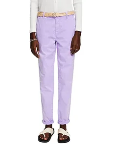 ESPRIT Damskie spodnie 023EE1B333, 510/PURPLE, 32/30, 510/fioletowy, 32W / 30L - Spodnie damskie - miniaturka - grafika 1