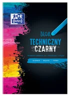 Szkolne artykuły papiernicze - Hamelin BLOK TECHNICZNY A3/10K CZARNY 07262 AP07262 - miniaturka - grafika 1
