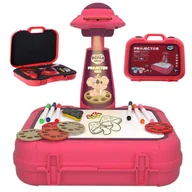 Prace ręczne dla dzieci - Projektor do rysowania walizka lampka FDE80807 R LUXMA - miniaturka - grafika 1