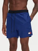 Kąpielówki męskie - Tommy Hilfiger Szorty kąpielowe UM0UM03455 Niebieski Regular Fit - miniaturka - grafika 1