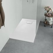 Brodziki prysznicowe - VidaXL Brodzik prysznicowy, SMC, biały, 90 x 90 cm 144770         VidaXL - miniaturka - grafika 1