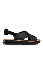 Sandały damskie - Camper Sandały Oruga Sandal K200157-022 Czarny - miniaturka - grafika 1