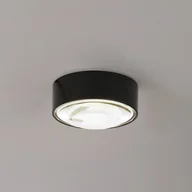 Lampy sufitowe - Lampa sufitowa Siaka Lindby, czarny, łazienka, aluminium, nowoczesny - miniaturka - grafika 1
