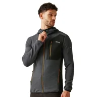 Bluzy męskie - Bluza polar męski Regatta Thompson szary-XXL - miniaturka - grafika 1